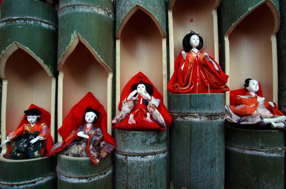 Hina Matsuri festival dolls by Masatoshi Okauchi/Rex Features