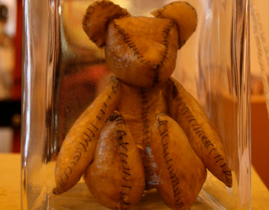 Placenta teddy bear